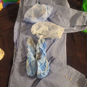 3x adult coverall scrubs